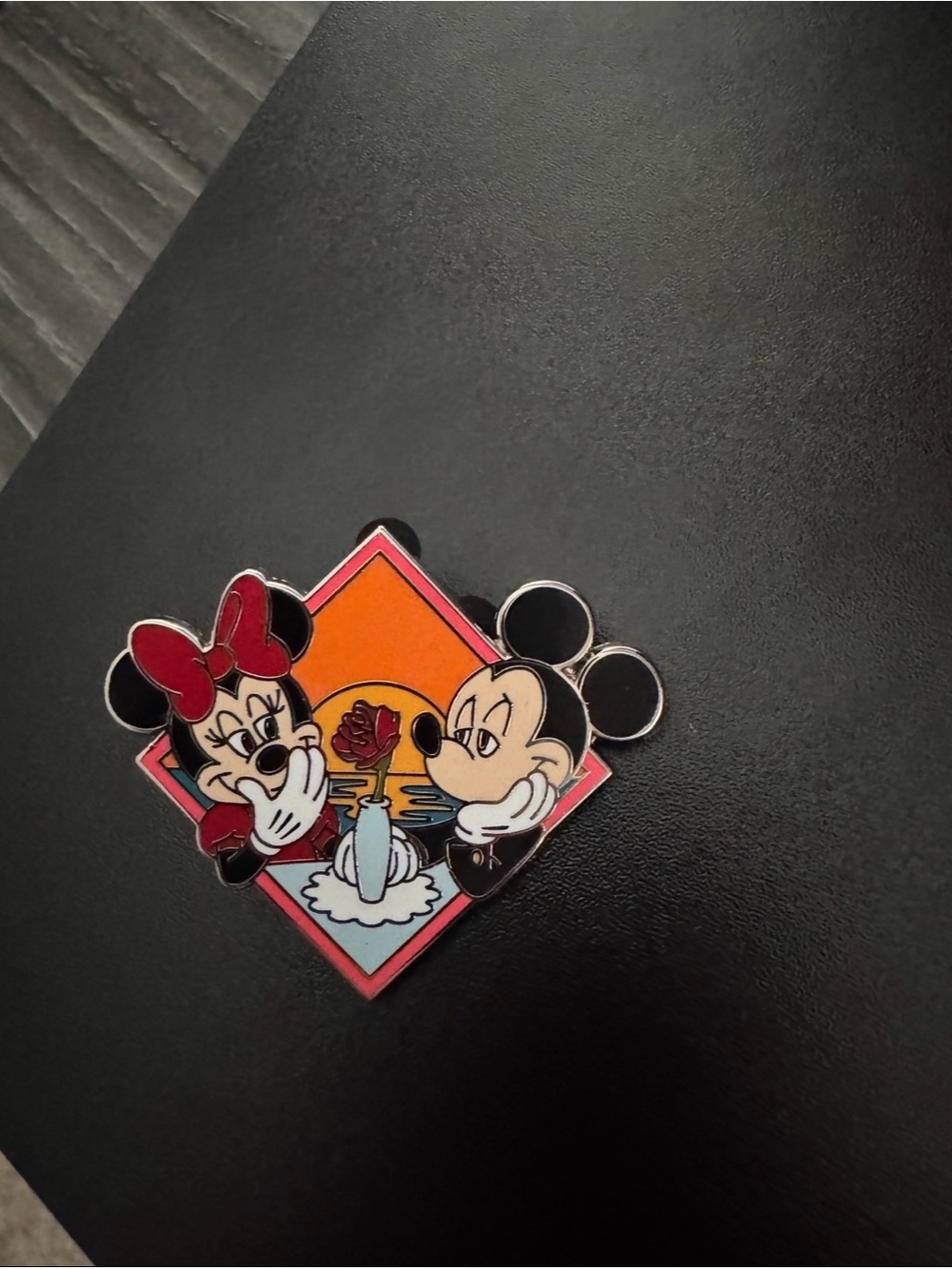 2026 Disney Cruise Line Mystery Box Snack Palo Rose Sunset Mickey & Minnie Pin